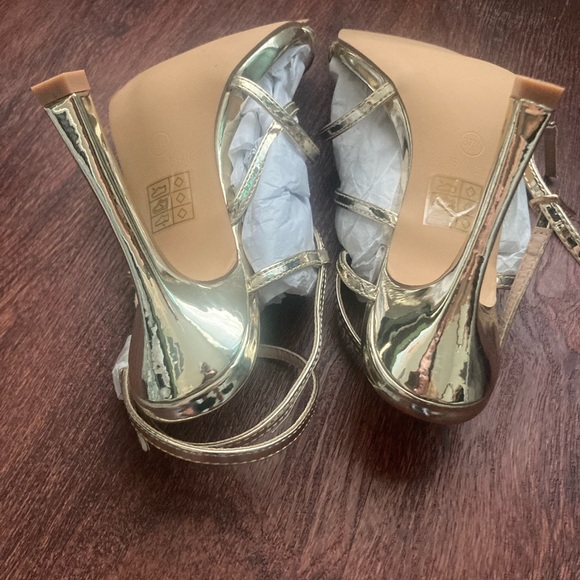 London Rebel strappy heeled sandals NWithouttags - Picture 4 of 8